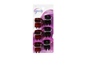 Goody Channon Claw Clips - 6 CT