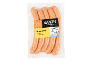 Сосиски Віденські Savin Product в/с кг