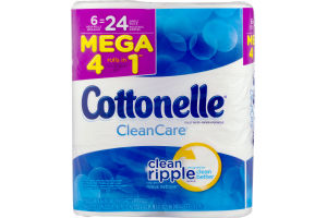 Cottonelle Clean Care Toilet Mega Rolls - 6 CT