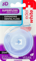 Нитка-флос зубна що розширюється 25м Edel+White 1шт