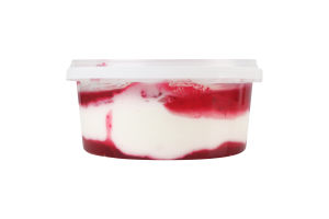 Десерт сметанний 12% молоковмісний з наповнювачем Вишня Зорька п/у 0.4кг