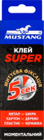 Супер-клей моментальний 11г Мустанг