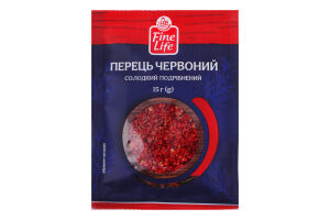 Перец красный сладкий измельченный Fine Life м/у 15г