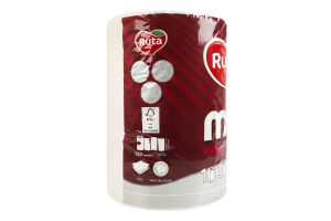 Полотенце бумажное 2-х слойное 150 листов Mega Ruta 1шт