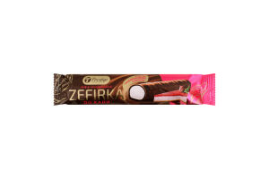 Зефир глазированный Малиновый чизкейк К кофе Zefirka T Prestige м/у 20г