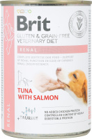 Корм д/собак Ренал при нирковій недостатності 400г ж/б Бріт ВетДієтс