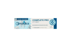 Паста зубная Icy Mint Complete Pro Cosmos Organic Nordics 75мл