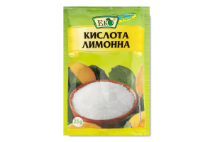 Кислота лимонна Еко м/у 25г