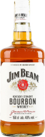 Віскі 1.5л 40% бурбон White Jim Beam пл