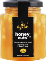 Мед Вулик Selected honey різнотрав`я з фундуком