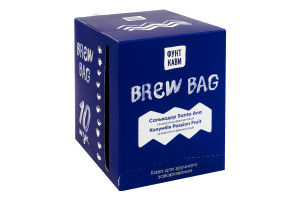 Кофе натуральный жареный молотый Сальвадор Santa Ana Колумбия Passion Fruit Brew Bag к/у 10х11г