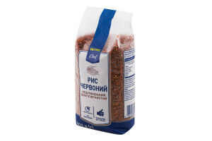 Рис червоний нешліфований довгозернистий Metro Chef м/у 500г