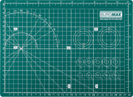 Килимок д/різання самовідновлювальний А4 3шари BM.6504 Буромакс
