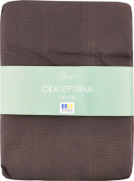 Скатертина Паста графіт напівпанама 120*150см Homeline