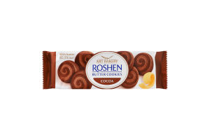 Печенье сдобное с маслом и какао Butter cookies Roshen м/у 140г
