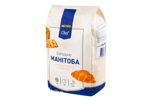 Мука из мягких сортов пшеницы Манитоба Metro Chef м/у 5кг