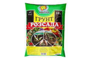 Ґрунт Квітка Розсада 10 л