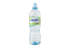 Вода мінеральна негазована природна Kids Akvile п/пл 500мл