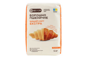 Борошно пшеничне Екстра Вілія в/с м/у 1кг