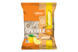 Пряники с лимонной начинкой Київхліб м/у 300г