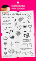 Тату Tattooshka Girl power тимчасові