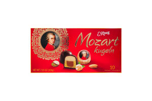 Цукерки фісташково-марципанові в шоколаді Mozart Kugeln E.König к/у 200г