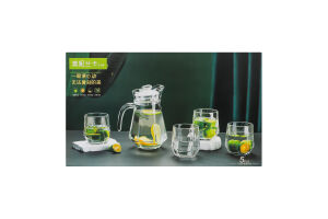 Набір Графин + склянка 4шт №KYYW031 Greenwich Products Co. Limited 1шт
