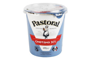 Сметана 30% Pastoral ст 400г