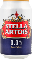 Пиво Stella Artois светлое безалкогольное ж/б