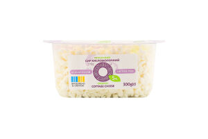 Сир кисломолочний 5% органічний безлактозний Organic Milk п/у 300г