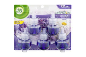 Air Wick Essential Oils Refills Lavender & Chamomile - 5 CT