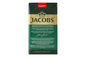 Кофе натуральный жареный молотый Classic Monarch Jacobs м/у 230г