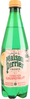 Вода мінеральна природна газована з ароматом грейпфруту Maison Perrier п/пл 0.5л