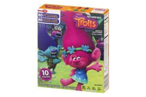 Betty Crocker DreamWorks Trolls Fruit Flavored Snacks Assorted Fruit Flavors - 10 CT