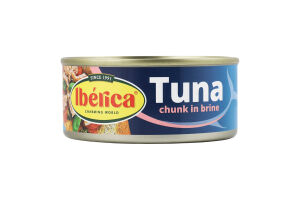 Тунець цілий у власному соку Iberica з/б 150г