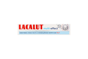 Паста зубна 5в1 Multi-effect Lacalut 75мл