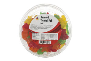 Ahold Assorted Tropical Fish Candy