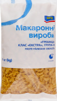 Изделия макаронные класс Экстра группа B Гребешки Aro м/у 1кг