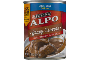 Purina Alpo Gravy Cravers Dog Food Beef in Gravy