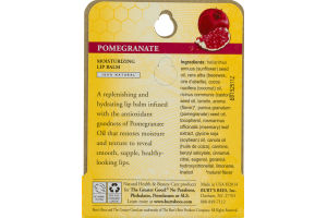 Burt's Bees Moisturizing Lip Balm Pomegranate