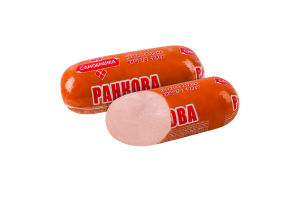 Ковбаса варена Ранкова Самобранка в/с в/у 0.4кг