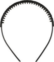 Обруч тканина з камінцями 12см