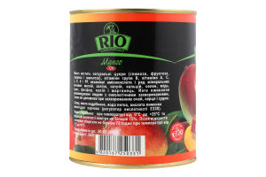 Пульпа манго Premium без цукру 850г ж/б з ключем Rio