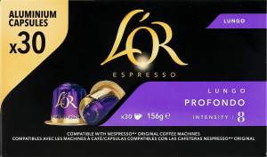 Кава мелена в капсулах L'OR Lungo Profondo #8 5x156г