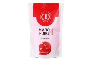 Мило рідке з ароматом грейпфрута ТМ "1" д/п 500мл