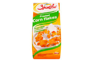 Пластівці кукурудзяні глазуровані цукровою глазур'ю Злаково м/у 300г