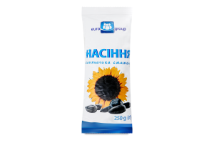 Насіння соняш. Еврогруп 250 г несолоне