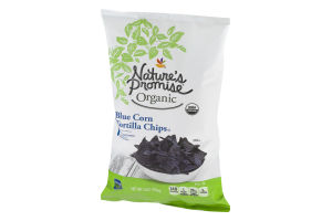 Nature's Promise Organic Blue Corn Tortilla Chips