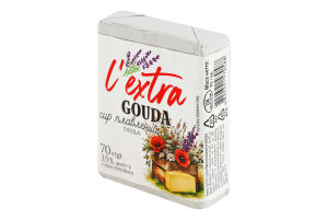 Сыр плавленый 35% Гауда L'extra м/у 70г