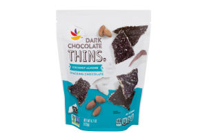 Ahold Dark Chocolate Thins Coconut Almond